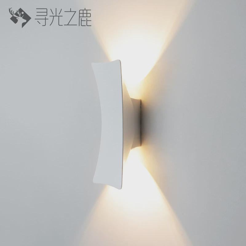 现代简约防水户外壁灯过道楼梯灯具装饰灯卧室客厅led床头庭院