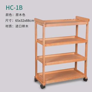 多功能画生美术车专用油画工具车移动画具收纳推车三层颜料置物架