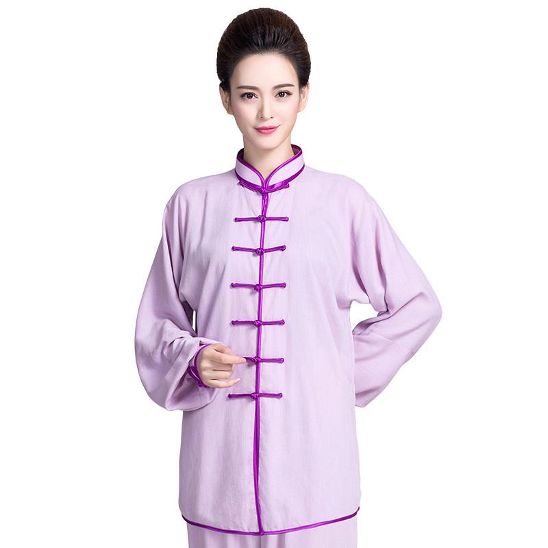古韵中华太极服女夏季武术中老年男太极拳服装表演服春秋晨练功服