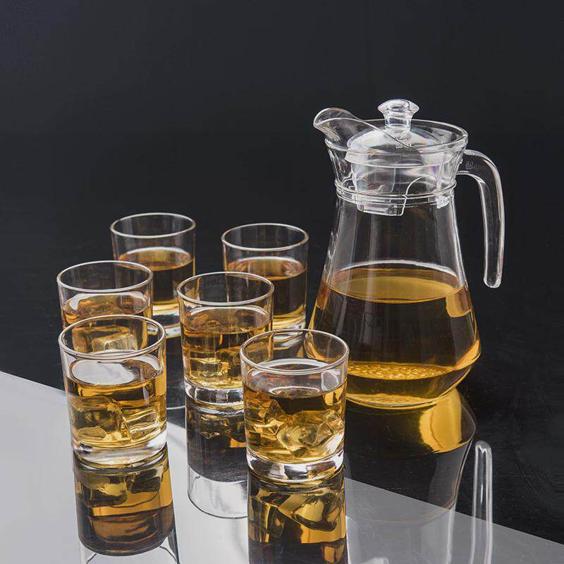 茶具玻璃家用套装耐热凉水杯冷水客厅茶具杯子成套水具默认项新品