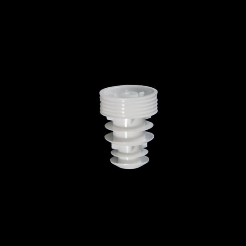 实验室耗材罗氏置换塞塑料PE试管塞存储置换白色试管塞