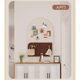 照片墙展示毛毡墙贴软木墙板留言洞洞板客厅玄关墙面背景板板毛粘