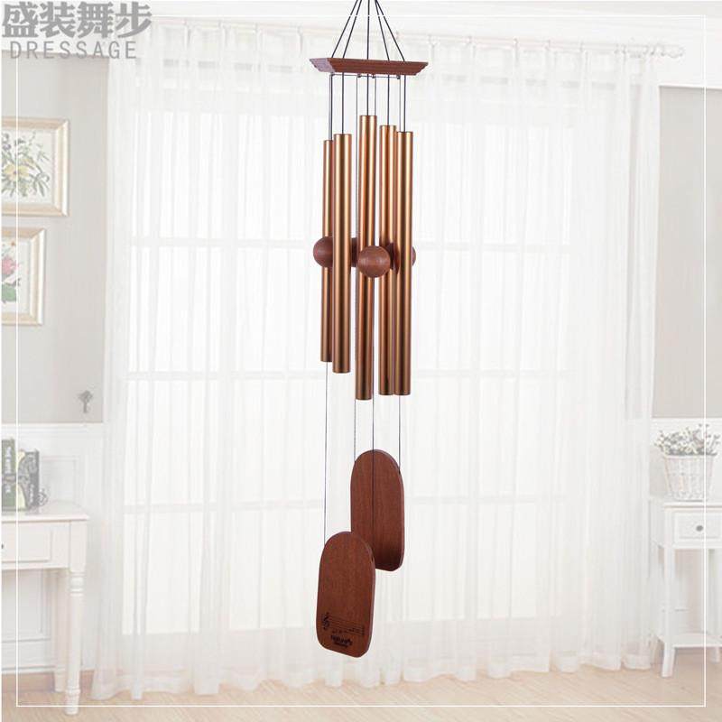 欧美跨境供货现货金属铝管音乐风铃挂饰