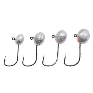 微物根钓铅头钩曲柄钩小型路亚鱼钩饵虫软软鳜鱼翘嘴白条50个入