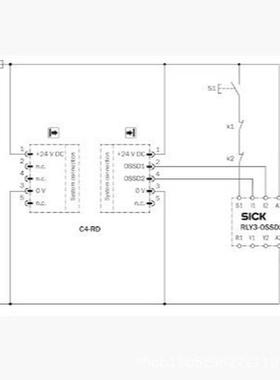 热销安全光幕西克c4c-sc04010a100001112990sickc4-rd