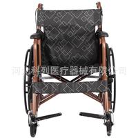 科列輪椅折疊輕便老人代步車?yán)夏耆藲埣踩吮銛y輪椅手推車承重大