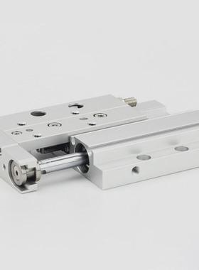 滑台气缸配件导轨型带磁小型气动铝合金尺寸mxf8121620x255075100