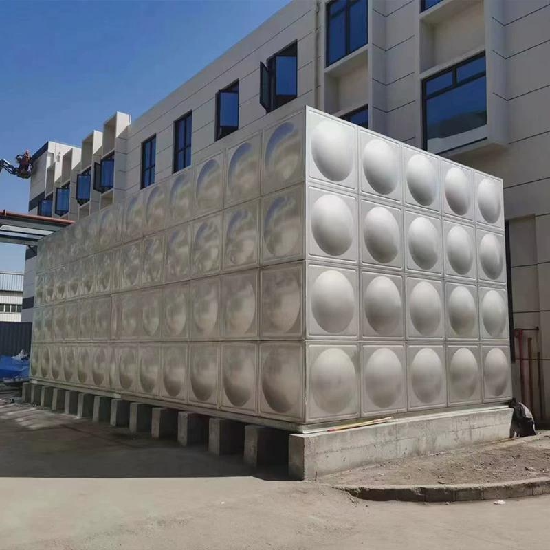 保温不锈钢上海水箱方形储水设备消防生活水箱焊接组合式水箱厂家