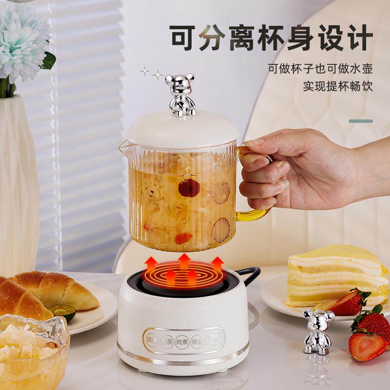多功能养生杯办公室实用电炖杯电热花茶杯迷你小型烧水壶智能控温