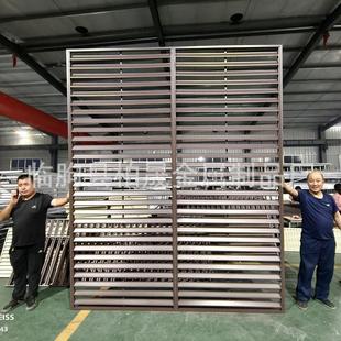 饰装 铝合金百叶窗空调外机罩建筑工程室外围挡装 潢格栅空调架