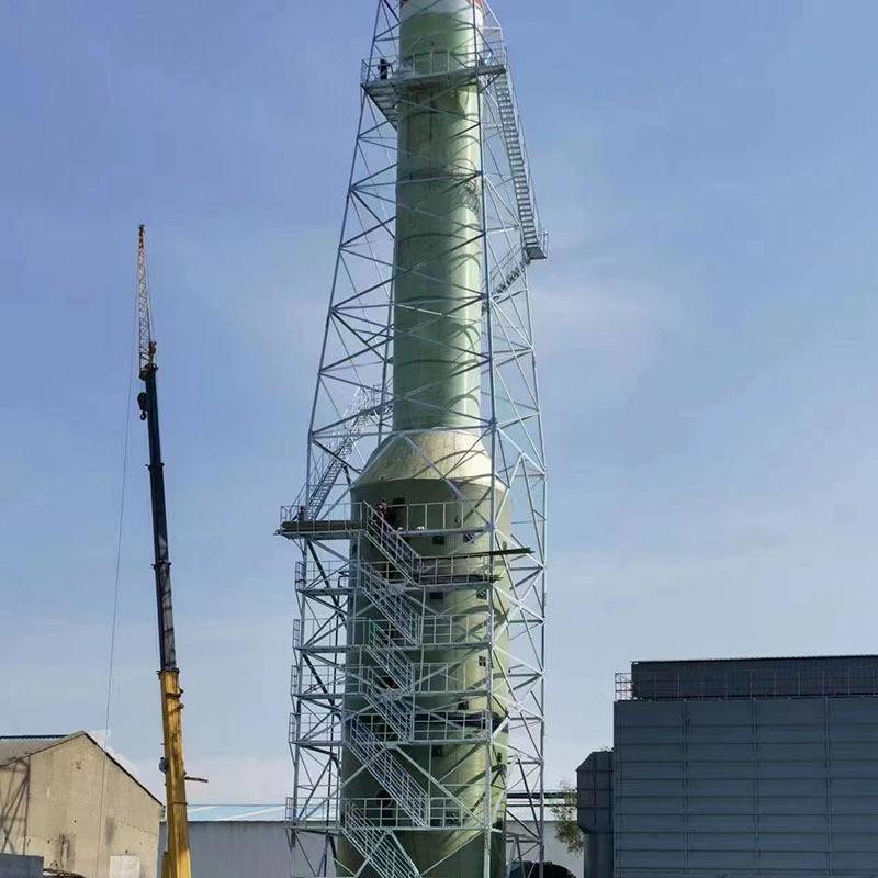 玻璃钢脱硫塔除尘设备酸雾净化塔喷淋塔硝塔除雾塔脱洗涤塔