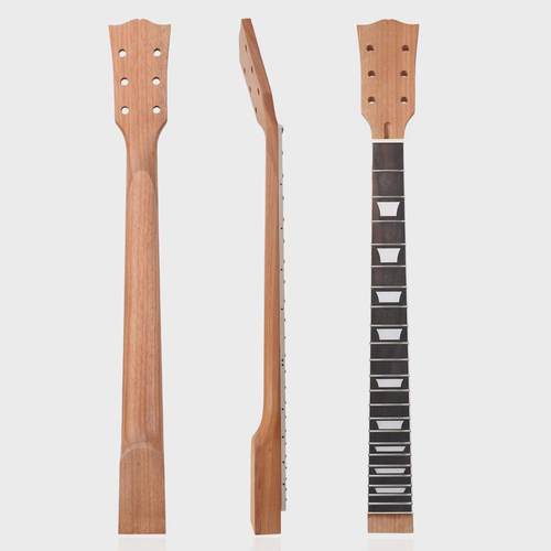 热销22琴颈桃花芯木lp电吉他琴柄品玫瑰木指板（开放式掉尾）