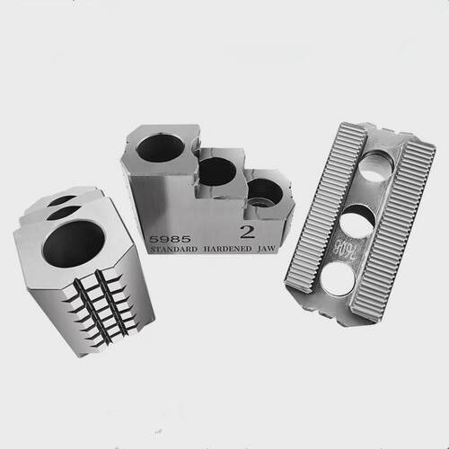 液压卡盘爪卡硬爪强力三爪油压硬爪正爪反爪5/6/8/10/12寸