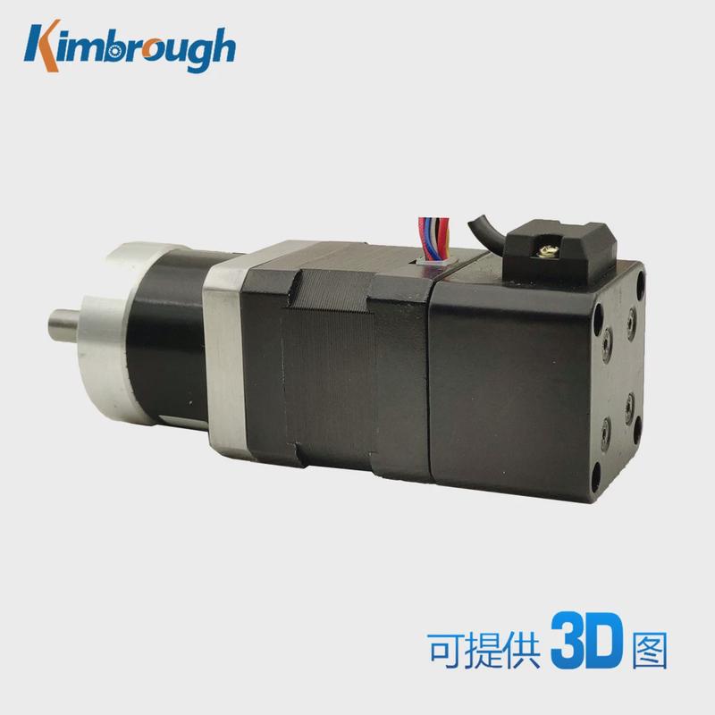 42行星减速比刹车直流无刷电机dc24v26w减速带4-100