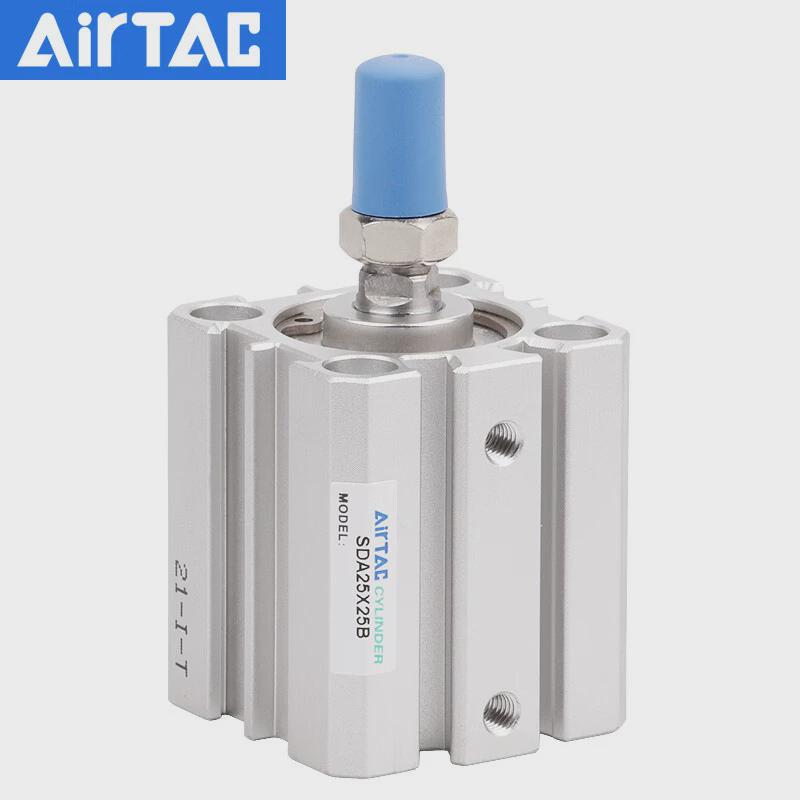 薄型小型气动sda80*5/10/15/20/25/30/35s亚德客气缸标准可调行程