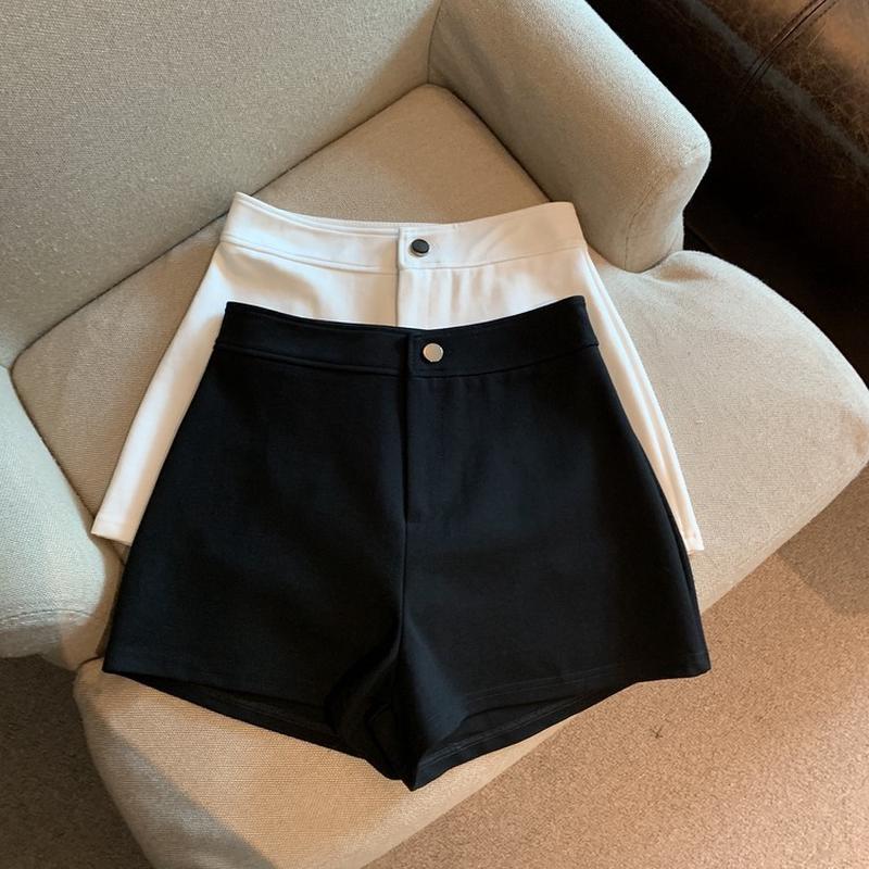 黑色女夏季薄款显瘦裤a字弹力阔腿子夏天