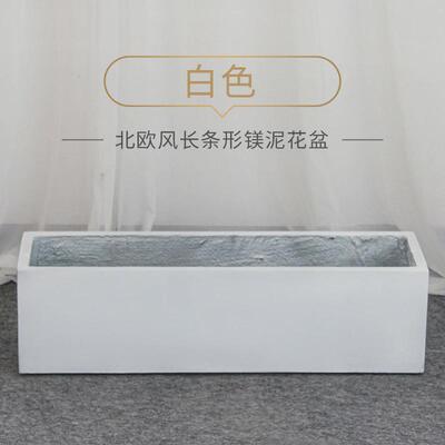 特大庭院阳台长方形花盆草园艺专用箱户外口径铜钱多肉水泥种菜