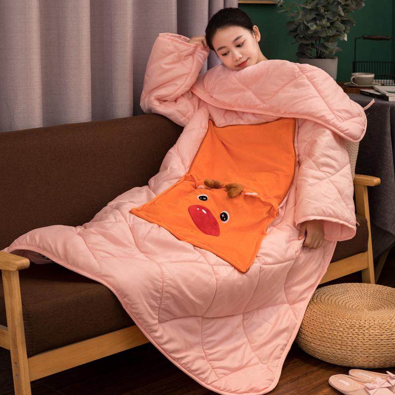 办公室可穿抱枕被子两用车内汽车靠垫被车内二一折叠被冬季保暖,居家布艺,抱枕被,淘宝优惠券,粉丝福利购,淘宝优惠卷