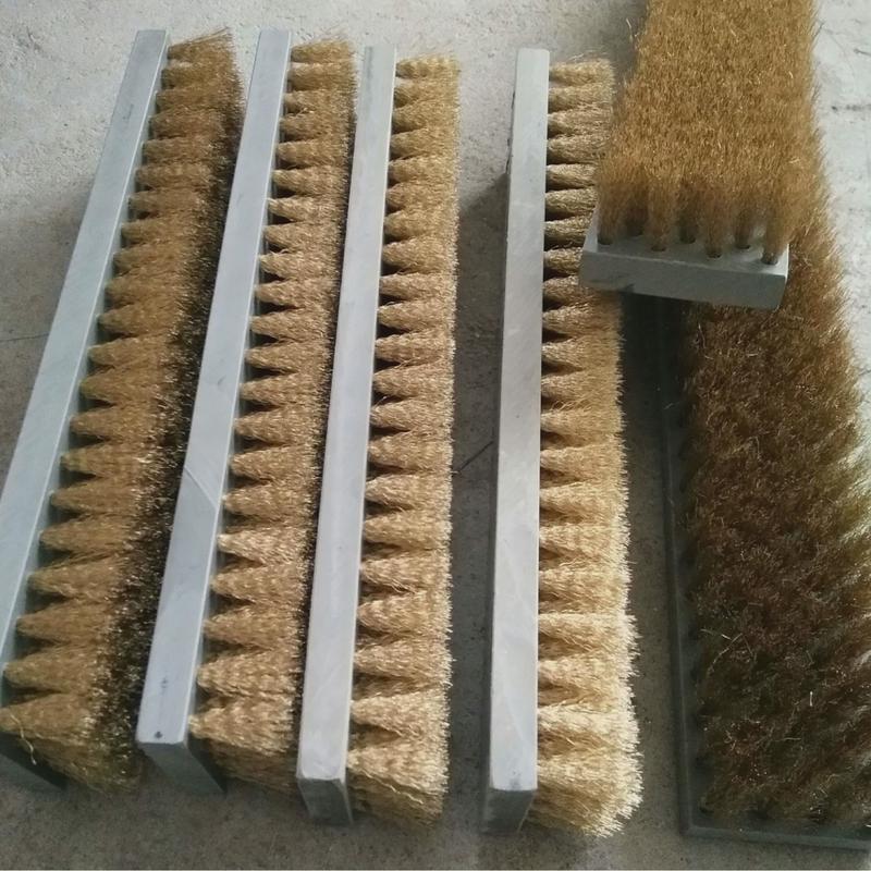 供应工业PVC/PP平板刷钢/铜/磨料尼龙丝工业平板刷