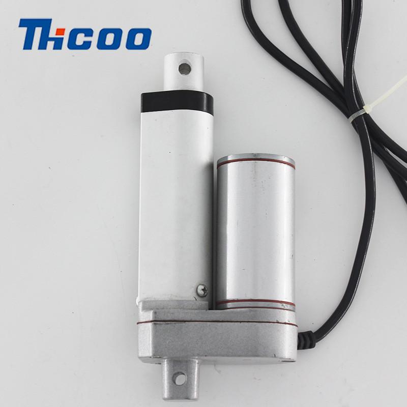 斯科12v升降伸缩杆24v电动推杆100mm微型线性直流电动杆skw