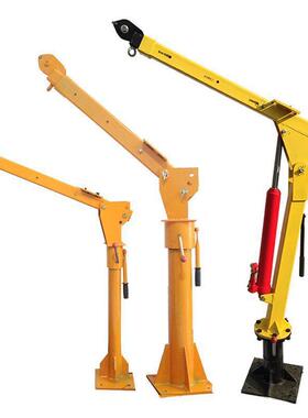 吊1t12v24v提升机0.5t1t小型随车车载吊机液压车载小型吊运机