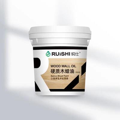 锐仕水性木蜡油木器漆防腐木油室内家具养护透明清漆实木板改色漆