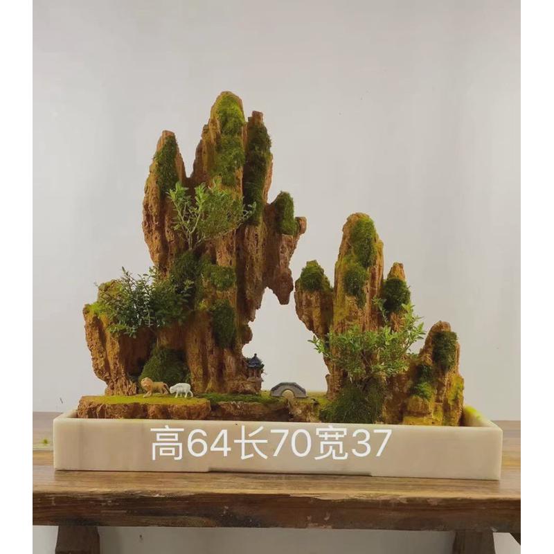 9qxc特惠大型假山天然吸水石假山上水石盆景庭院水池造景假山居家