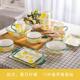 西式 情侣陶瓷餐具套装 碗盘家用盘子批发 中式 结婚礼品碗碟组合套装