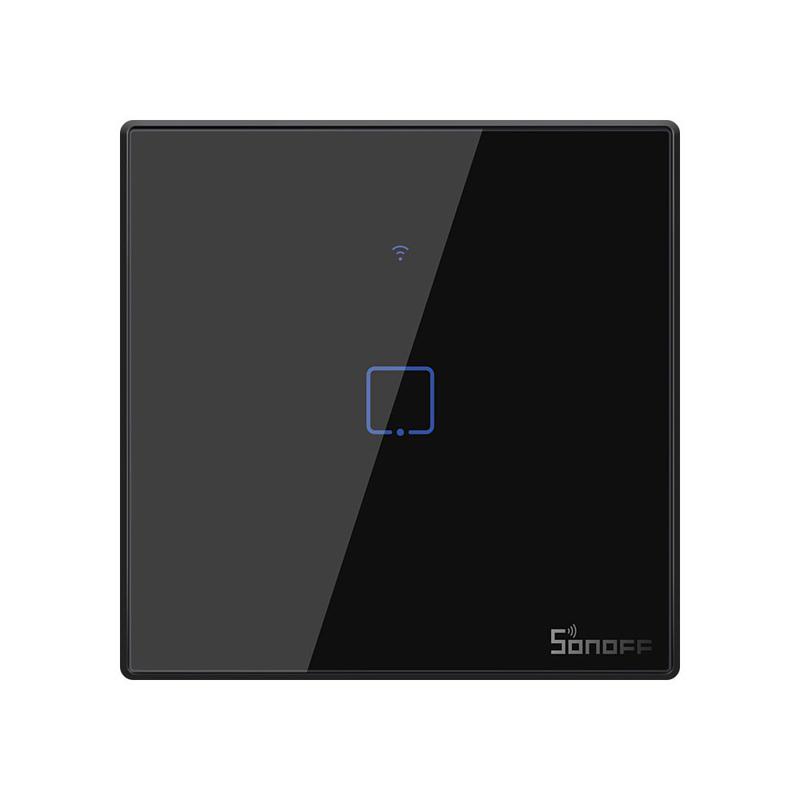 智能家居SONOFF触摸墙面开关带RF遥控WIFI远程控制欧规T3EU-TX-2C