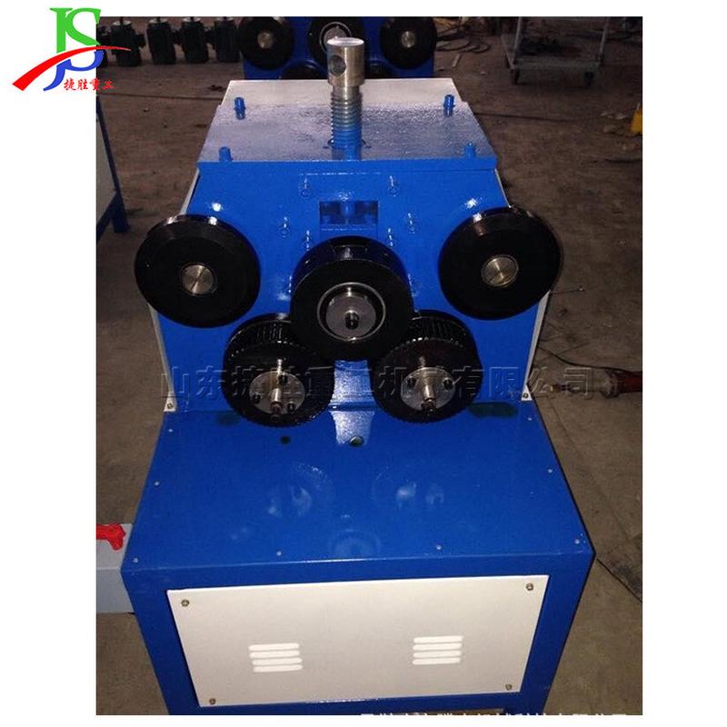 厂家直销50型电动法兰卷铁盘机角圆圆机圆管方管弯圈机简单