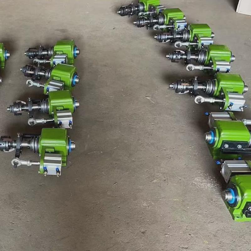 厂家直销仪表车床带动力头车头小机床家用多功能主轴机头气缸