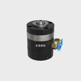 小型迷你气动卡盘das 气动夹具机器人上下料套筒夹头 mt8固定立式