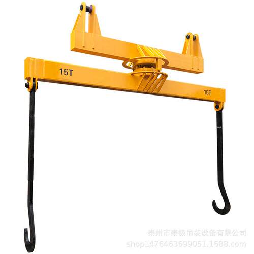 轧辊吊具龙门吊梁纸卷吊梁吊具双钩翻转吊梁平衡吊梁吊具