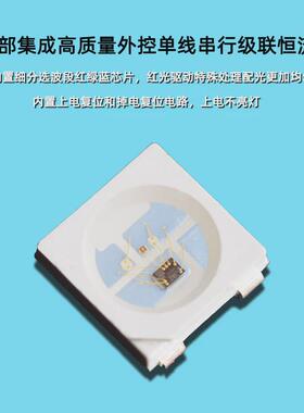 发光ic幻彩灯3528可编程4020侧内置3535炫彩rgbw5050幻彩灯珠6028
