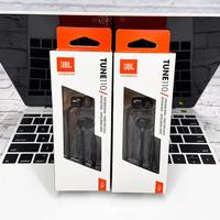 JBL T110手機(jī)通用入耳式耳機(jī)重低音電腦音樂(lè)耳麥面條線控帶麥耳塞