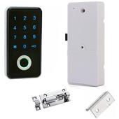 柜文件柜办公柜智能锁 柜锁更衣柜抽屉锁鞋 指纹密码 锁电子密码