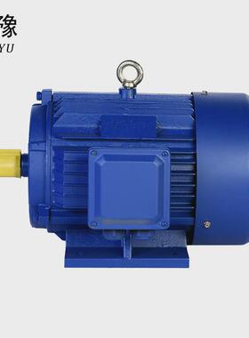 厂家直销三相异步电机ye3-100l2-43kw高散热低噪音全铜马达