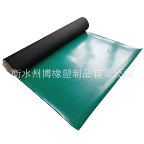 工业高压绝缘绿色橡胶板10KV橡胶板垫静电绝缘垫30kv绝缘胶板