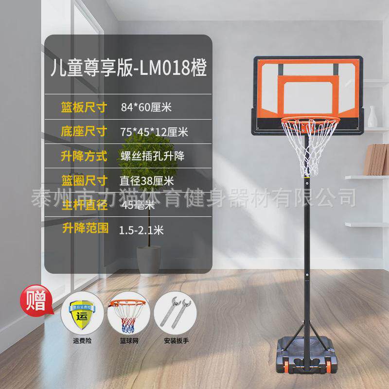 户外可移动家用标准篮球架儿童青少年幼儿室内可升降篮球框投篮架