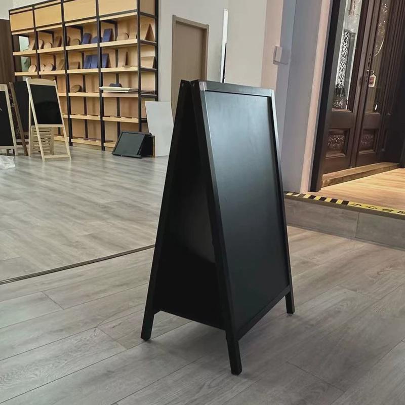 商用A字广告板小黑板店铺用门口闪光黑板手写广告牌宣传展示牌
