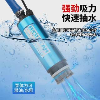 电动抽油泵神器柴油抽油机油抽子加油泵便携式12v24v伏抽水泵小型