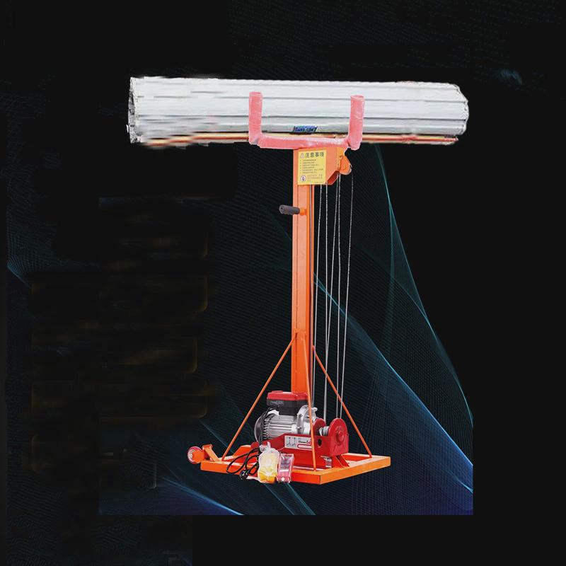 卷帘门安装升降机电动卷闸门上升管道门窗消防钢管起重小型提升机