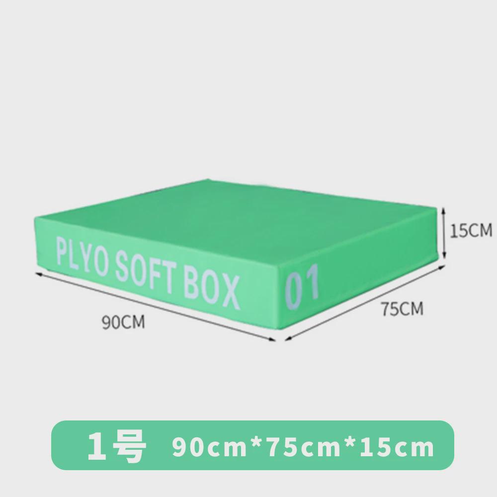 跳箱软式四合一组合跳箱健身跳箱儿童体适能训练器材软体台阶训练
