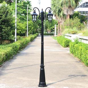 路灯新农村室外防水家用220v小区花园别墅庭院户外高杆灯 景观欧式