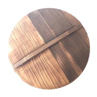 杉木锅盖家用木头铁锅盖传统怀旧老式木盖子圆形木质缸盖防烫防溢