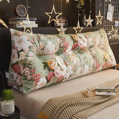 可拆洗床头靠垫大靠背榻榻米沙发靠枕护腰枕三角靠垫抱枕家居软饰
