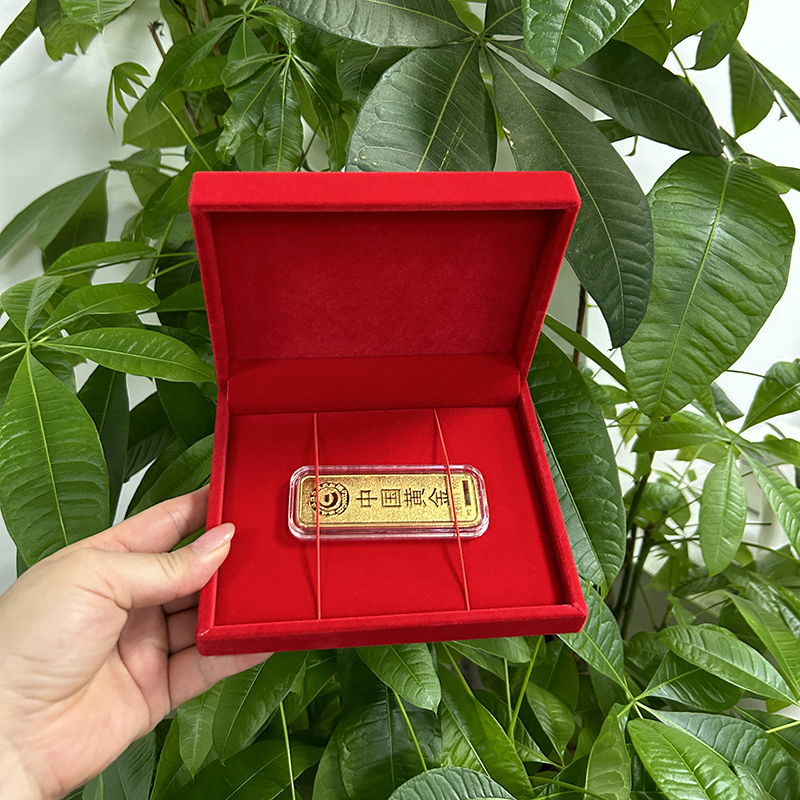 50克100克金币黄金收藏盒