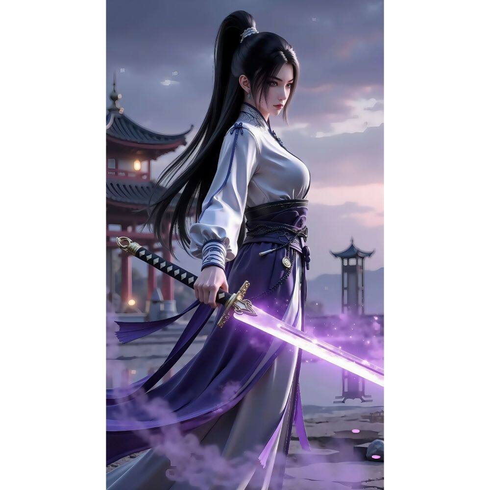 古风剑来仙女宁姚贴纸海