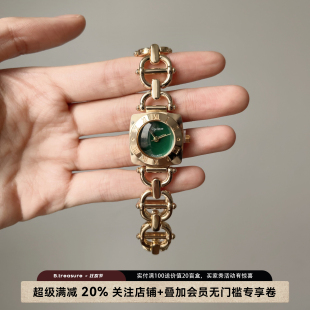 B.treasure手表小众饰品中古饰品Vintage复古手表老钱风手表