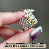 B.treasure 菲比首饰小众饰品中古饰品Vintage复古戒指美拉德戒指